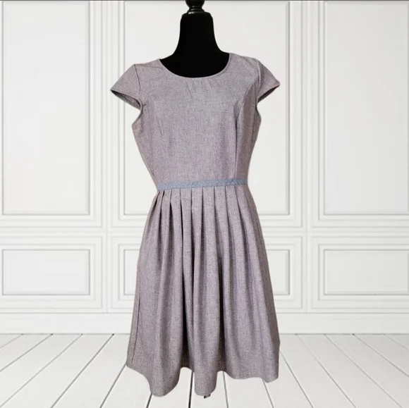 fleet Collection | Dresses | Fleet Collection Dress Retro Linen Blend Sz Xl  | Poshmark